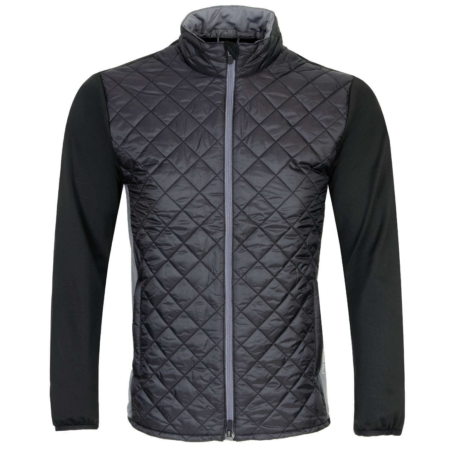 everyone random quilted jacket (BLACK)